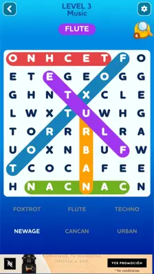 Word Search android App screenshot 3